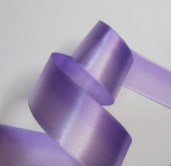 画像1: 薄紫グラデーションサテン
